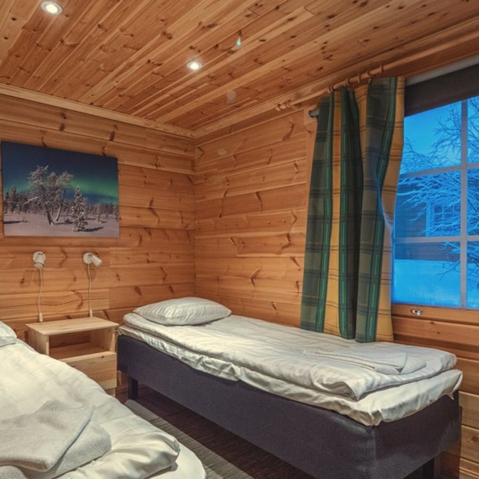 Riverside Cabin Schlafzimmer